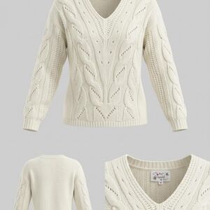 Poof-apparel Women's White Jumper